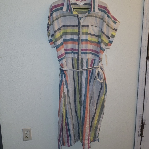 time and tru linen dress